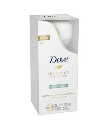 Dove Dry Serum Antiperspirant Deodorant  Jasmine Touch  Jasmine 1.7 Oz