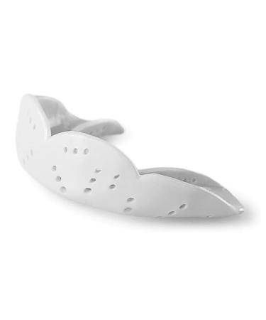 YUMIN Sports Mouth Guard Tooth Protector Adult Mouth Guard Tooth Brace Protection Rugby Boxing Karate White