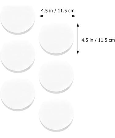 HEMOTON 500pcs Leak-Proof Sealing Paper Bottle Sealing Papers Coffee Strainer Paper Filter Paper Replacement Sealer Machine Disposable Cup Lid Sealer Filling Travel White Tea Cup re-usable 11.5X11.5X0.05CM - Buy Online on GoSupps.com