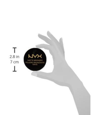 NYX Professional Makeup Matte Body Bronzer - Vegan Dark Tan 04 | Pressed Powder No Shimmer for a Flawless Glow - Buy Online on GoSupps.com