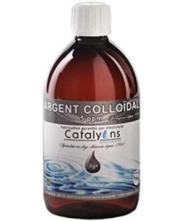Colloidal silver 5ppm - 500 ml - Buy Online on GoSupps.com