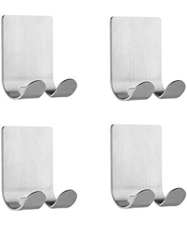 NUOWEI DUCK Razor holder multi-purpose hook self-adhesive stainless steel waterproof for shower razor plug kitchen utensils towel (8 pieces)
