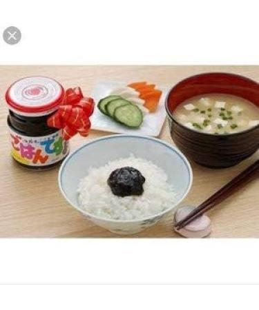 Momoya Gohan Desuyo Condiment 180g - Seasoned Seaweed Paste with Soy Sauce for Hot Japanese Rice - Buy Online on GoSupps.com