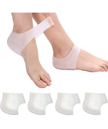 Heel spur bandage heel sock heel protection made of silicone gel for swelling pain breathable