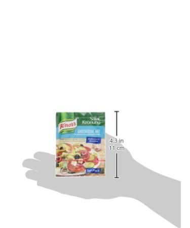 Knorr Greek Style Salad Dressing - 15 Portions of Natural Ingredients | Perfect for Delicious Salads - International Shipping - Buy Online on GoSupps.com