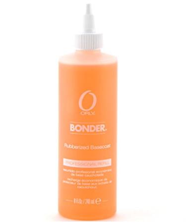 Orly Bonder Rubberized Nail Base Coat, 8 Ounce