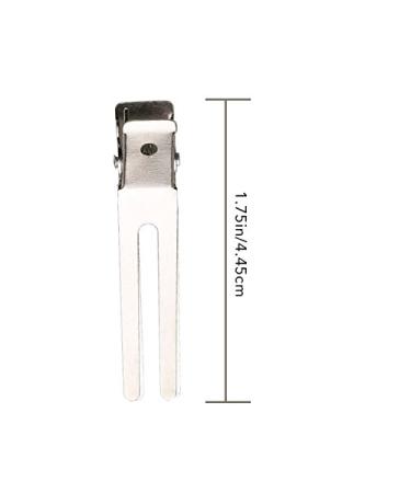 Diane Double Prong Hair Clips 1.75 Silver D17 - Pack of 80 for Women & Girls - Buy Online on GoSupps.com