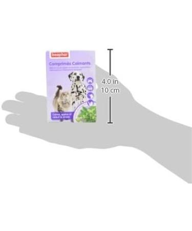 BEAPHAR NO STRESS - Valerian Calming Tablets for Dogs and Cats - Natural Plant Extracts - Reduces Stress & Behavioral Problems Without Addiction or Drowsiness - Pack of 20 - Buy Online on GoSupps.com