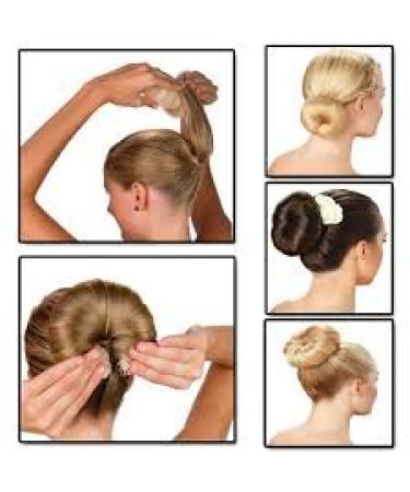 Hot Set of 2 Crowns for Hair Donut Brown Hair Bun - Small & Large Ring Bun by Boolavard | International Shipping Available - Buy Online on GoSupps.com