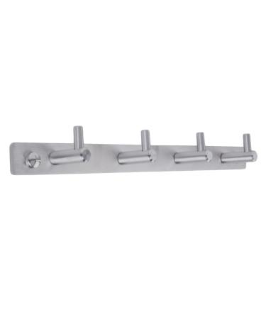 Alipis 304 Wall Hanging Hooks Towel Hanger Wall Mount Hooks Towel Hook Coat Hanger Stainless Steel medium As Shown