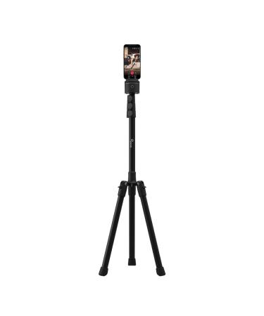 Pivo Tripod - Portable 63-inch Stand Aluminum Lightweight for Smartphone and Camera with Universal 1/4" Thread 3 Level Option for Action Camera, DSLR & Pivo Pods