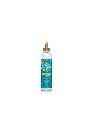 Creme of Nature Pure Honey Scalp Refresh Soin Nettoyant Sans Rin age pour Cuir Chevelu et Coiffures Protectrices Soin pour Cheveux Boucl s Fris s Cr pus Nettoie Purifie Rafra chit Flacon 235ml