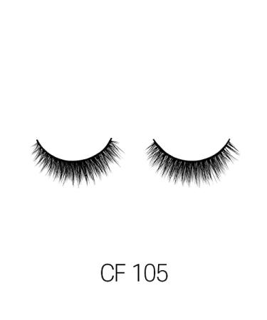 LAFLARE 3D Cashmere Eyelashes - Natural Glam Fluffy & Reusable False Lashes | 3 Packs Special Bundle CF105 - Buy Online on GoSupps.com