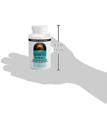 Source Naturals Green Tea Extract 500 mg - 120 Tablets | Antioxidant Support - Buy Online on GoSupps.com