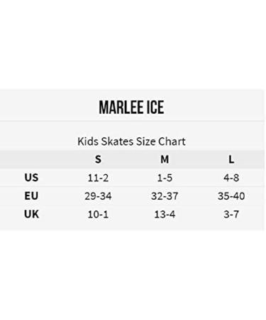 K2 Skate Girl's Marlee Ice Skate Size 8-12 Blue Black - Comfortable and Durable - Buy Online on GoSupps.com