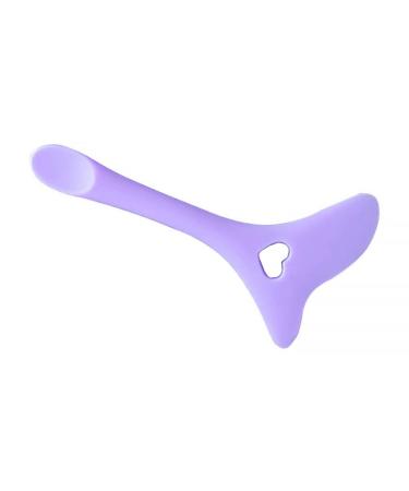 Beaupretty Eyeliner Aid Liquid Eye Shadow Facial Tools Reusable Mascara Applicator Face Cream Spoon Crease Set Violet