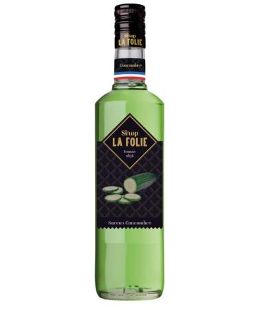 combine La Folie Syrup Cucumber 70 cl Saumur