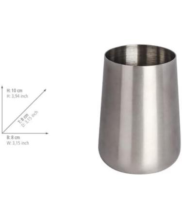 Wenko Solid Stainless Steel Toothbrush Cup | Durable & Stylish | International Shipping Available - Buy Online on GoSupps.com
