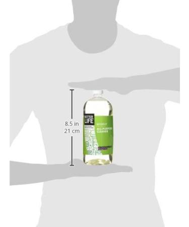 Better Life Natural All-Purpose Cleaner  Safe Around Kids & Pets  Clary Sage & Citrus  32 Fl Oz (Pack of 2) 32 Fl Oz (Pack of 2) Clary Sage & Citrus - Buy Online on GoSupps.com