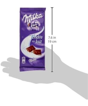 Milka Soft Milk Chocolate 2 Bars of 100g - Buy Online on GoSupps.com
