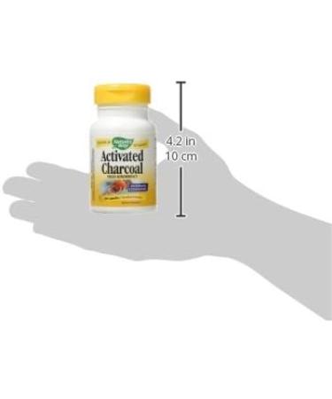 Nature's Way Activated Charcoal 560 mg Charcoal per serving 100 Capsules - Buy Online on GoSupps.com