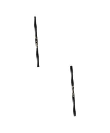 Healeved 2pcs 2 1 Eyebrow Makeup Tools Dual-use Pencil Make up Kit Eyebrow Filler Eye Makeup Tool Brown 1 count (Pack of 1) Dark Brownx2pcs