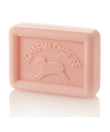 Ovis sheep's milk soap 100g -rose cleaning and care with sheep's milk in pap Packaging / zero waste without microplastics or mineral oil