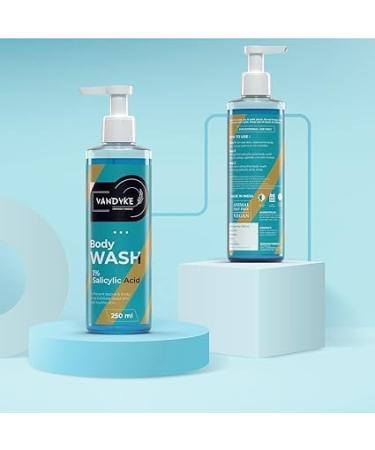 Body Wash for Body Acne - Paraben & SLS Free Shower Gel (250 ml) | International Shipping Available - Buy Online on GoSupps.com