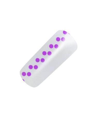 Self-Adhesive Nail Foil - Purple Sidedots | Stylish Nail Art for International Shipping - Buy Online on GoSupps.com
