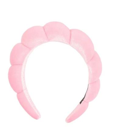 COMYX Bubble Headband for Women - Pink Spa Headband for Makeup, Skincare, Face Washing, Shower & Makeup Removal - Buy Online on GoSupps.com