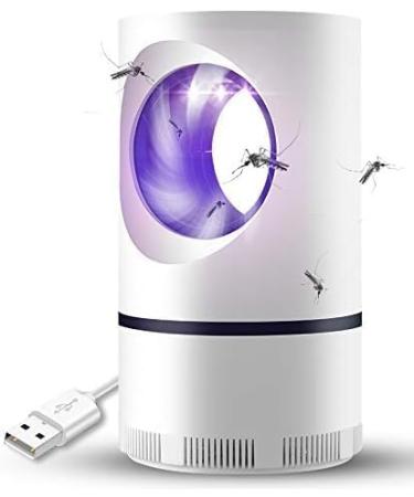 Internal mosquito trap mosquito trap USB mosquito case catch mosquitoes mosquitoes flying and small insects LED night light for house bedroom office white