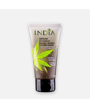 India Hemp Serum for Dry Skin Face and Hands 50 ml