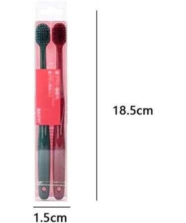 SUICRA Bamboo Charcoal Soft Toothbrush Eco-Friendly Dental Care for a Brighter Smile | International Shipping Available - Buy Online on GoSupps.com