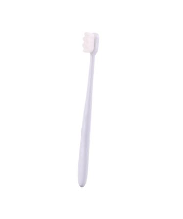SESESFOUFU MUSS cleaning tooth hygiene mouth toothbrush toothbrush with dental floss ride travel toothbrush micro-nano toothbrushes oral tools handbook white hair travel