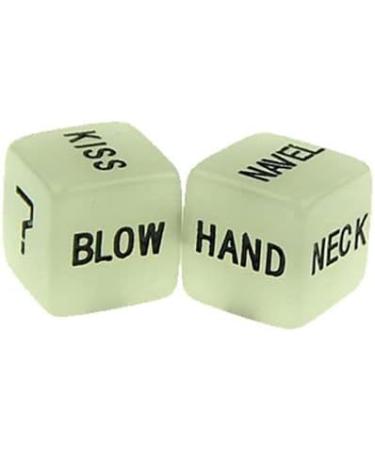 Love Dice Set | Glow in the Dark | Couple's Anniversary & Valentine's Day Gift for Him Her - Buy Online on GoSupps.com