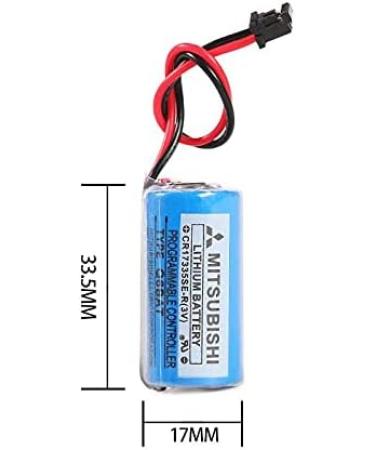 SHENYANG 5-Pack CR17335SE-R 3V 1800mAh Li-ion Battery for Mitsubishi Q25PRHCPU | International Shipping - Buy Online on GoSupps.com