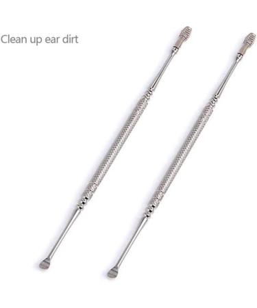 Stainless Steel Ear Wax Picker - Ear Wax Removal Curette Tool - Ear Care Beauty Tool - Buy Online on GoSupps.com