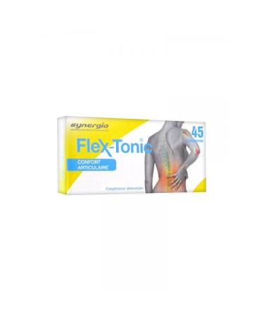 FLEX-TONIC Pack of 2 x 45 Tablets | Gasket Comfort | Improves Joint Comfort and Mobility | Collagen Type II | Silica and Vitamin C | LABORATORY SYNERGIA