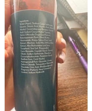 Sage & Shea Soothing Cleanser for Men | Gentle Hydrating Face Wash for All Skin Types - Buy Internationally - Buy Online on GoSupps.com