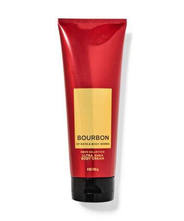 Bath & Body Works Bourbon Set: Ultra Shea Body Cream, 2-in-1 Hair + Body Wash, Deodorizing Body Spray - Buy Online on GoSupps.com