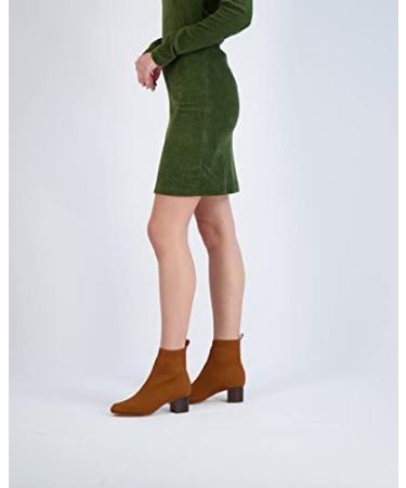 CUSHIONAIRE Women's Neely Stretch Bootie | Memory Foam | Wide Widths Available | Ivory 6.5 Wide - Buy Online on GoSupps.com