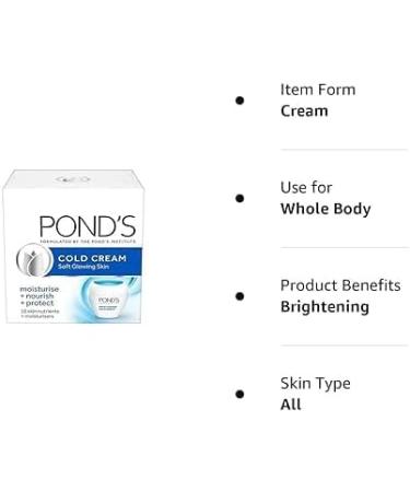 Moisturing Cold Cream 200 ml PONDS - Buy Online on GoSupps.com