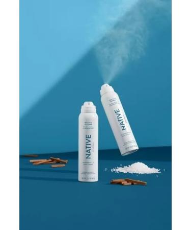 Native Deodorant & Body Spray - Sea Salt & Cedar - Aluminum-Free Unisex 3.5 oz | Shop Internationally - Buy Online on GoSupps.com