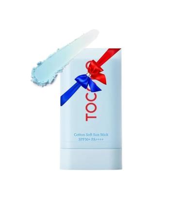 Cotton Soft Sun Stick SPF50 PA++++ (19 g / 0.67 oz) | Broad Spectrum Facial Sunscreen | Vegan Certified | Hypoallergenic | No White Cast | Lightweight & Hydrating Formula | Korean Sunscreen | (1)