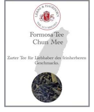 Lerbs & Hagedorn Lerbs & Hagedorn Formosa Chun Mee Fine Taste Tea 1.5 kg (approx. 122 L) Delicate Tea