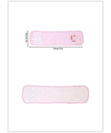 Soft Thickened Cotton Baby Belly Button Band - Comfortable Newborn Waist Support in Pink - Buy Online on GoSupps.com