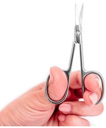 Stainless Steel Beauty Scissors for Facial Hair, Manicure, Nail, Moustache, Eyebrow & More | Grooming Kit for Men and Women - Buy Online on GoSupps.com