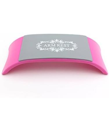 2018 New Plastic Silicone Nail Art Cushion Pillow Hand Holder Nail Arm Rest Manicure Tool Arm Rest Manicure Tool Equipment - (Color: Pink) - Buy Online on GoSupps.com