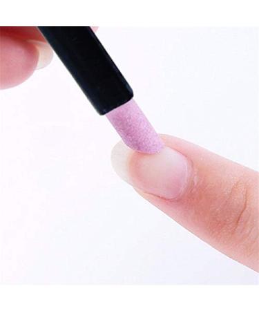 Yimart 5PCS Stone Sanding Nail File Tools Set - Cuticle Remover, Trimmer, Buffer Pedicure Pen - Washable Manicure & Cosmetic Tool for Nail Salon - Buy Online on GoSupps.com
