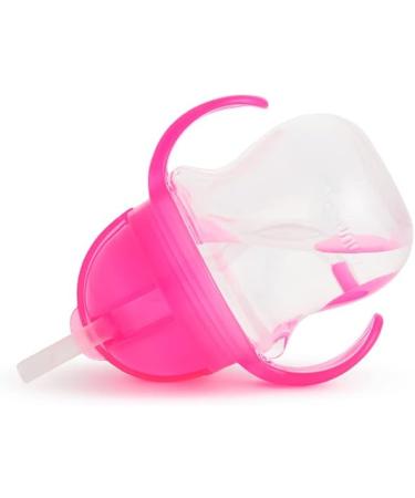 Munchkin Click Lock 7oz Weighted Flexi-Straw Cup (2 Pack Pink) - No Spills, Easy Sipping - Buy Online on GoSupps.com